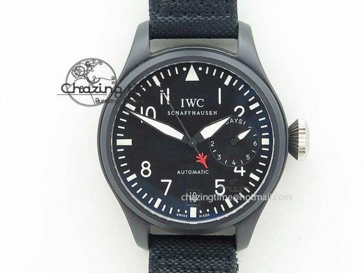 MIROTIME 0107 Mark XVII IW326504 MKS 1:1 Best Edition Black Dial On SS Bracelet MIYOTA 9015 V Durable 7210